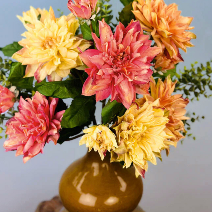 Zijden bloemen boeket "Orlesian Flowers" | 60cm