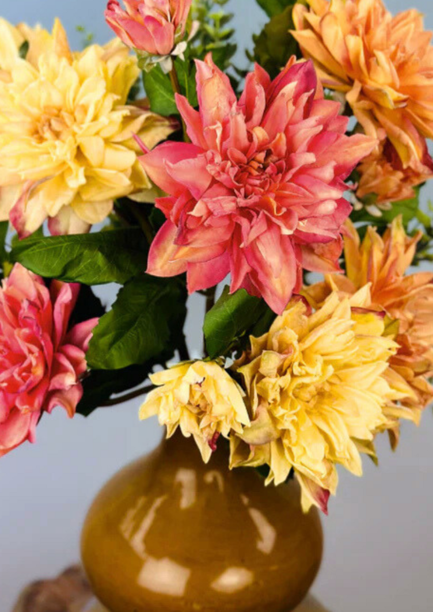 Zijden bloemen boeket "Orlesian Flowers" | 60cm