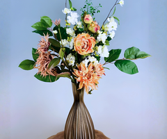 Zijden boeket "Jaheira's Flowers" | 80cm