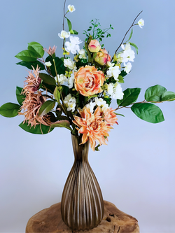 Zijden boeket "Jaheira's Flowers"  | 80cm