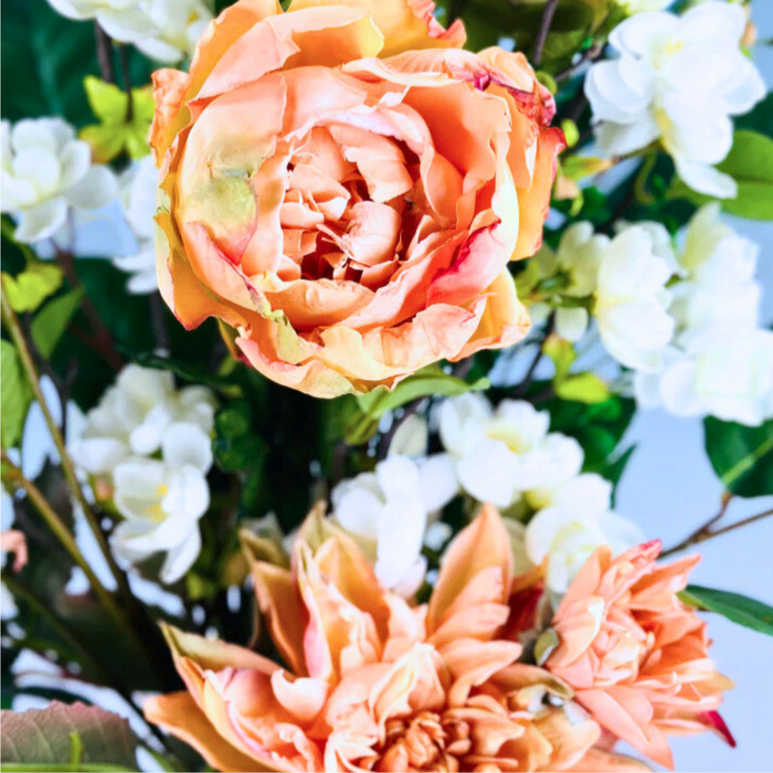 Zijden boeket "Jaheira's Flowers" | 80cm