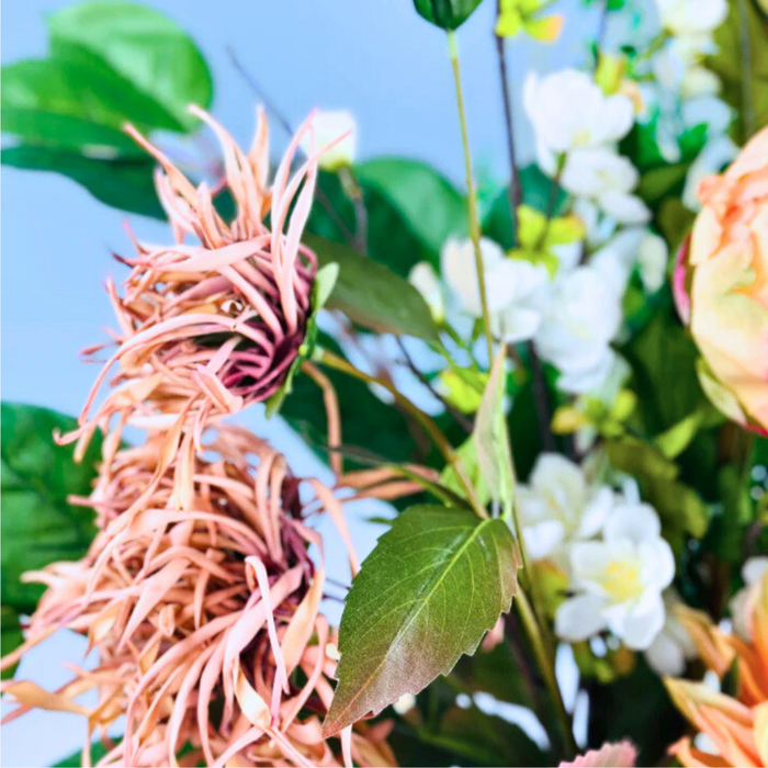 Zijden boeket "Jaheira's Flowers" | 80cm