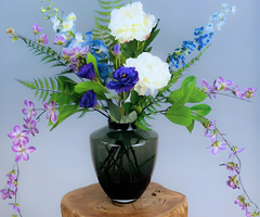 Zijden boeket "Leaves from the Vine" | 75cm