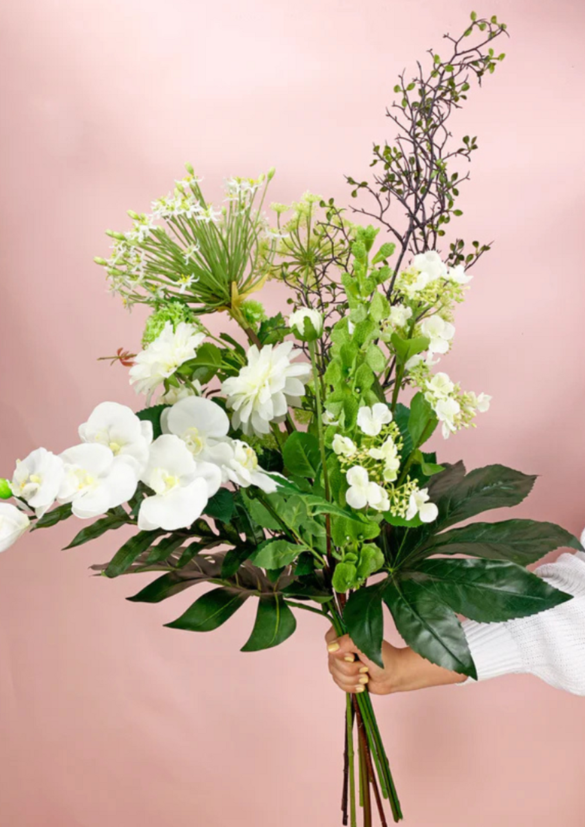 Zijden boeket "Silky Forrest" | 110cm