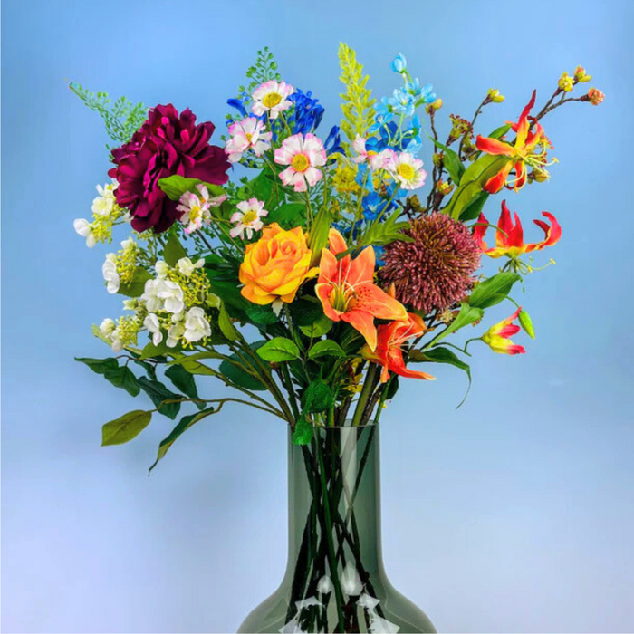 Zijden boeket "Pretty Explosion" | 100cm