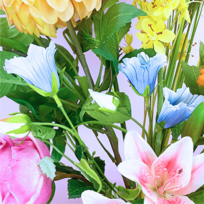 Zijden boeket "Colourful Days" | 105cm