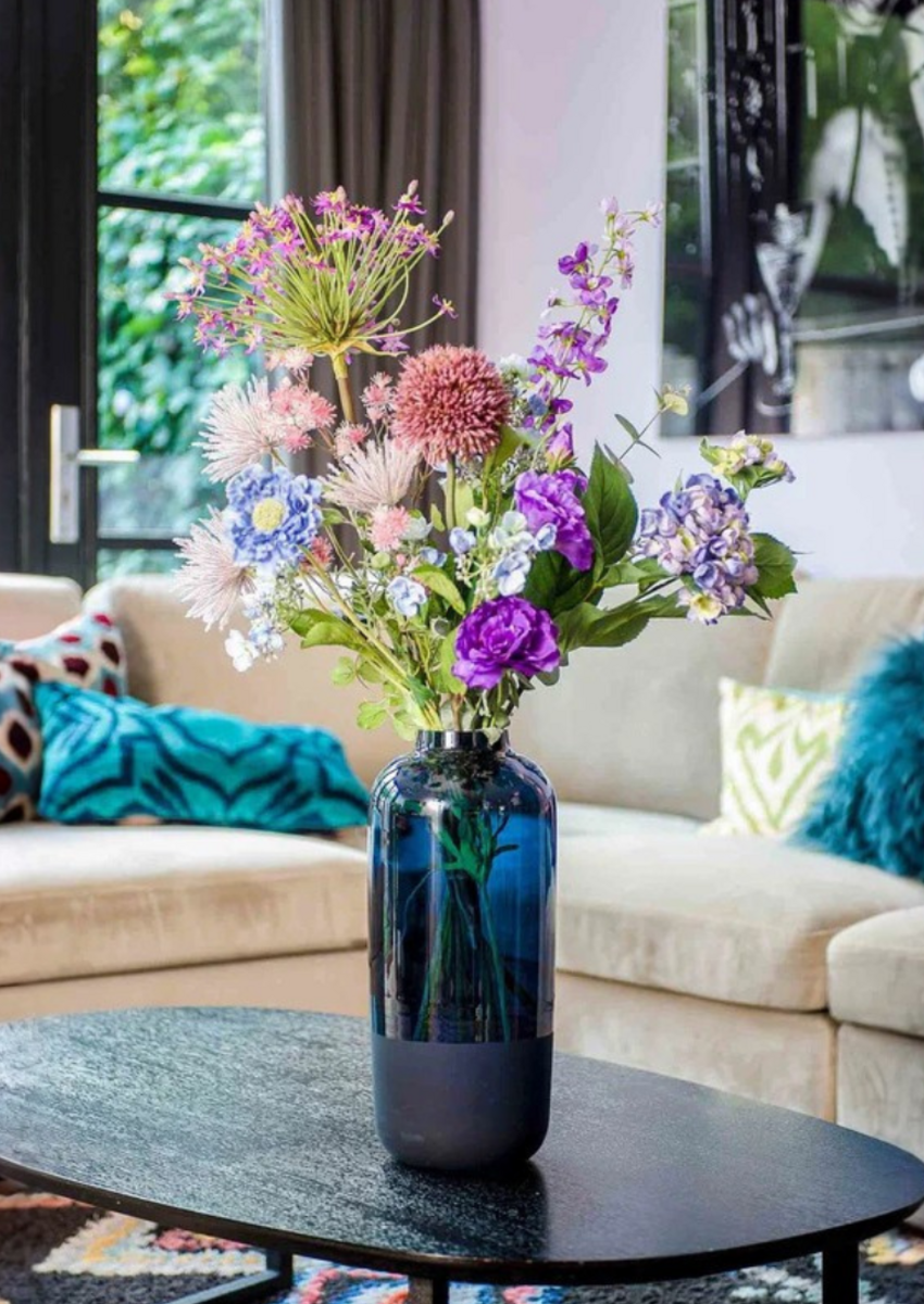 Zijden boeket "Night Vibes" | 95cm