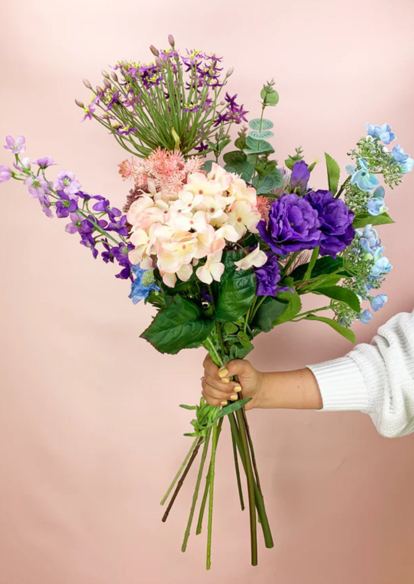 Zijden boeket "Night Vibes" | 95cm