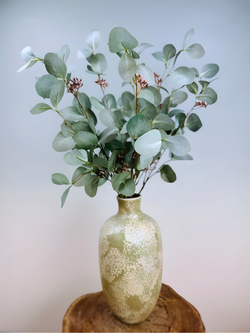 Zijden boeket "Euca love" | 80cm