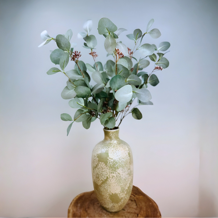 Zijden boeket "Euca love" | 80cm