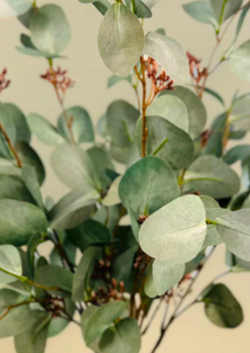 Zijden boeket "Euca love" | 70cm