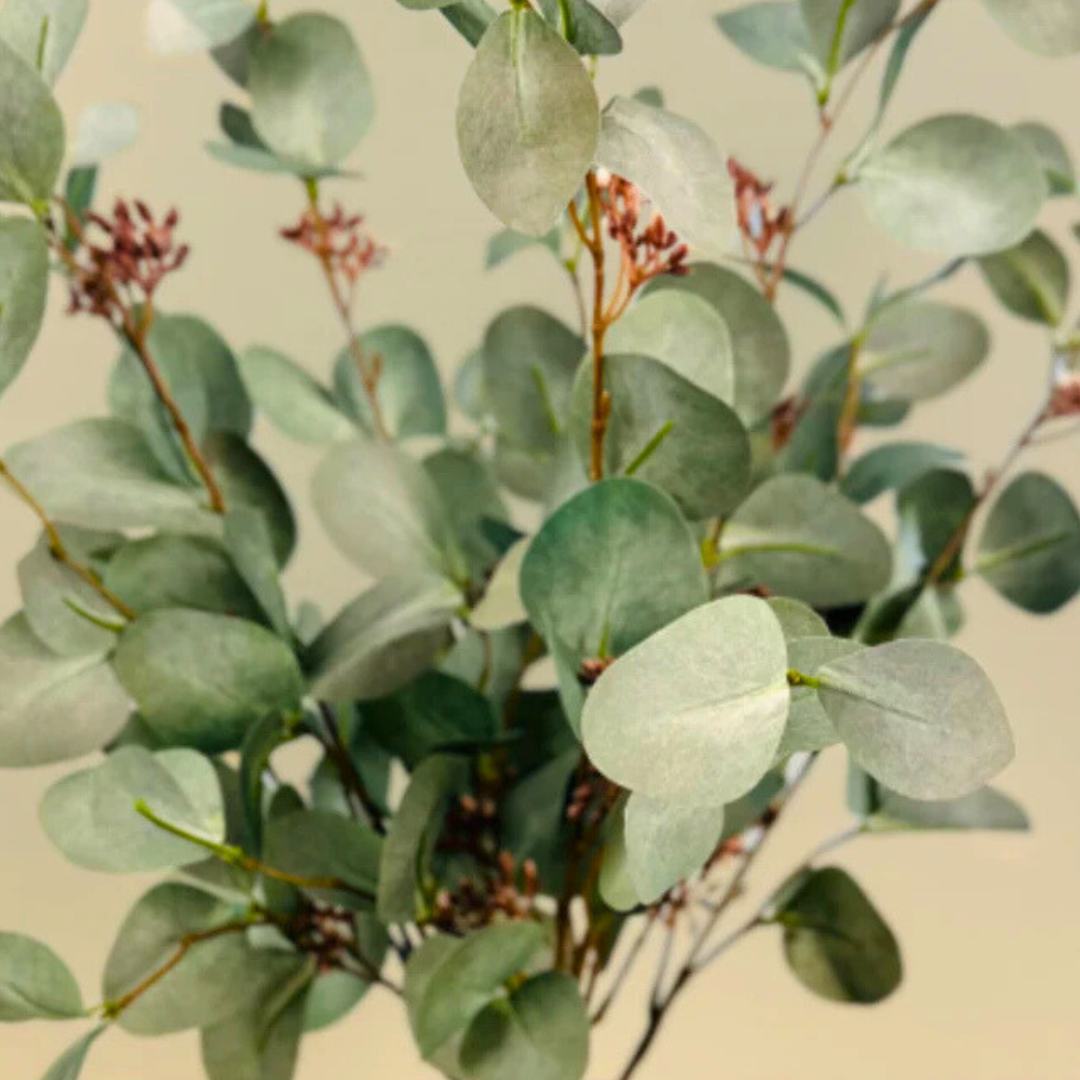 Zijden boeket "Euca love" | 70cm