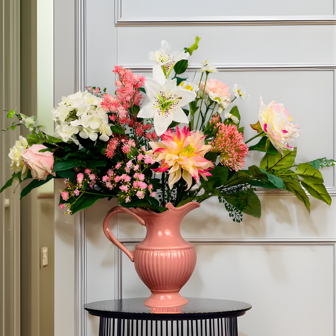 Zijden boeket "Romantic Pink " | 60cm