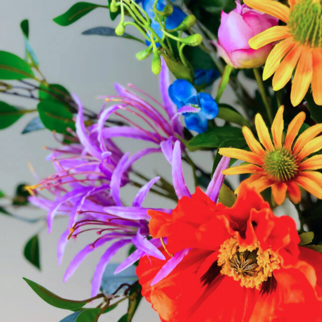 Zijden -XL- boeket "Madame Bouquet" | 85cm