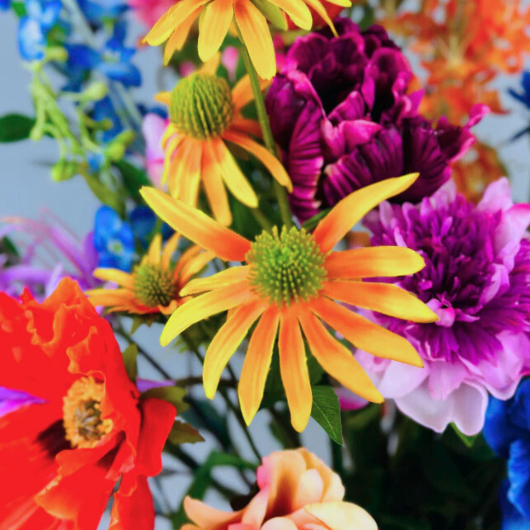 Zijden -XL- boeket "Madame Bouquet" | 85cm