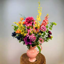 Zijden boeket "Flower Goddes" | 75cm