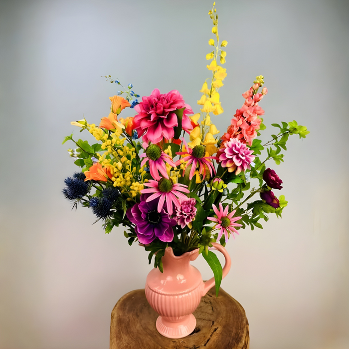 Zijden boeket "Flower Goddes" | 75cm