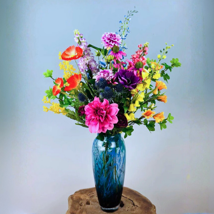 Zijden boeket "Flowery Beauty" | 75cm