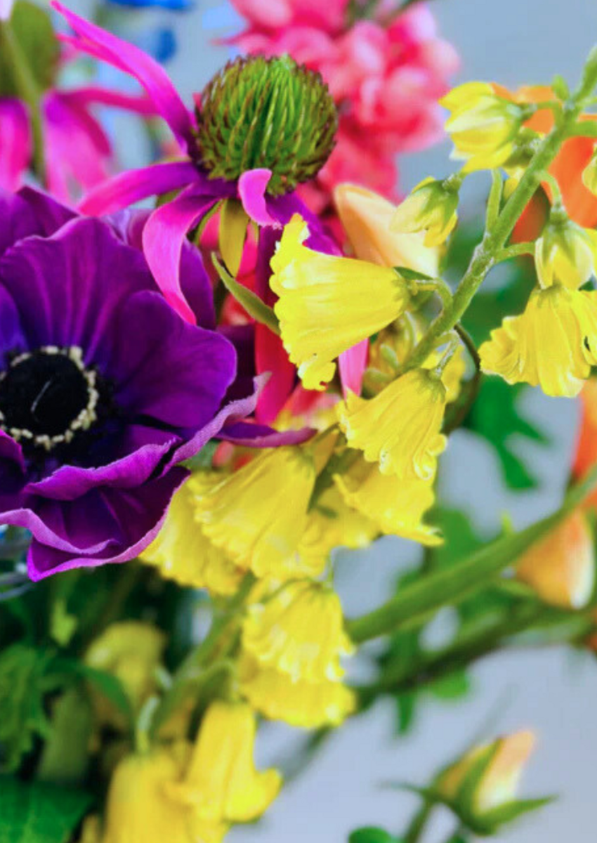 Zijden boeket "Flowery Beauty" | 75cm