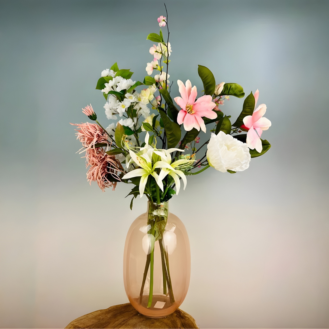 Zijden boeket "Pink Dream" | 70cm