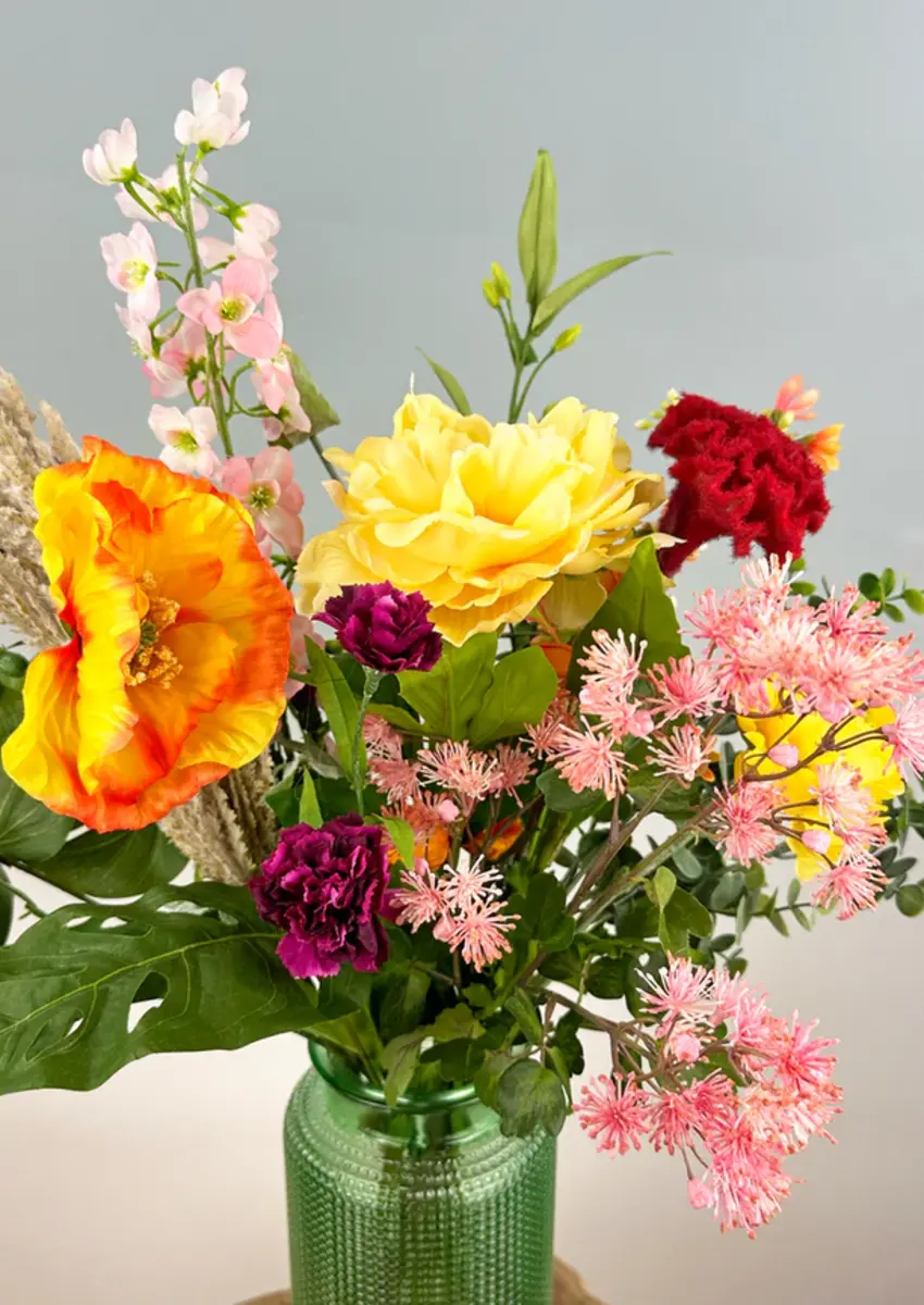 Zijden boeket "June Solstice" | 65cm