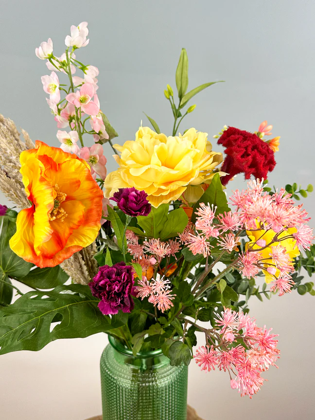 Zijden boeket "June Solstice" | 65cm