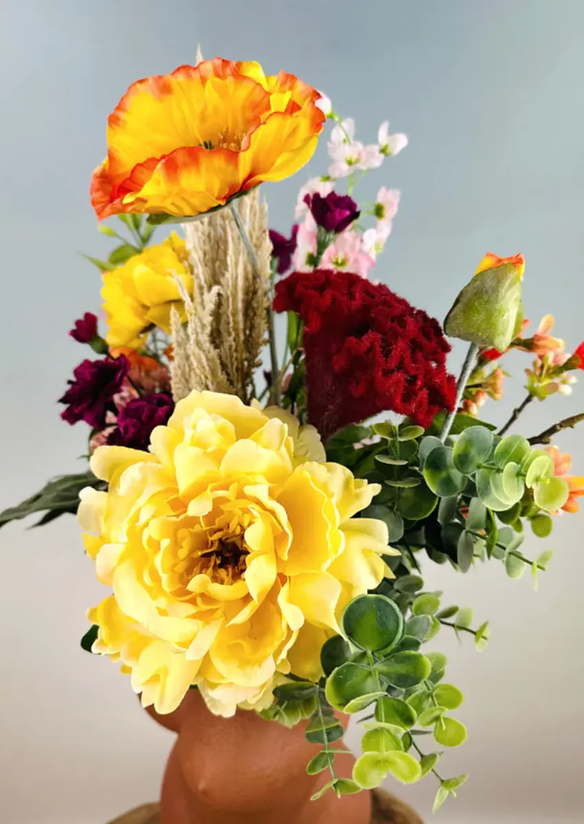 Zijden boeket "June Solstice" | 65cm