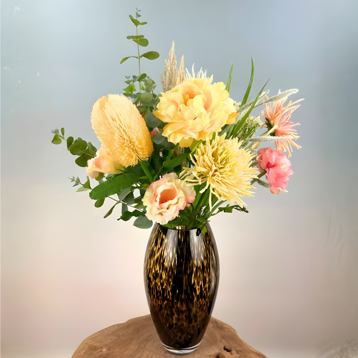 Zijden boeket "Soft Vanille"| 80cm