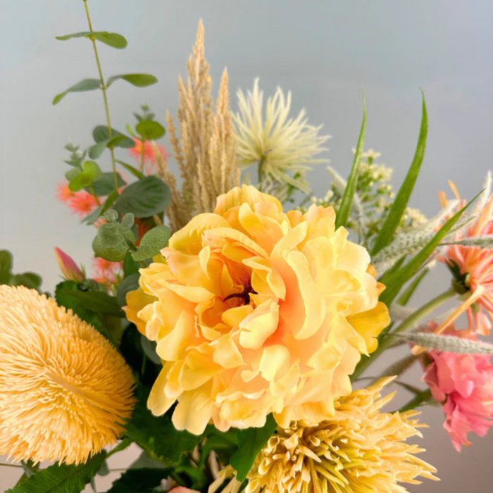 Zijden boeket "Soft Vanille"| 80cm