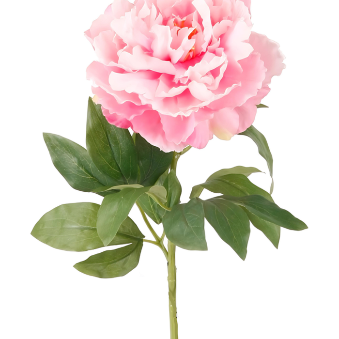 Zijden bloem "Peony" roze | 65cm