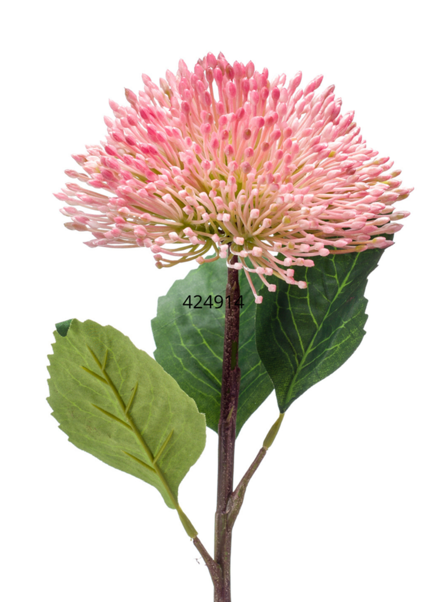 Zijden bloem "Sedum branch" roze | 43 cm
