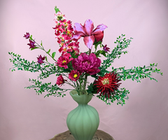 Zijden boeket "Garden of Passion" | 80cm