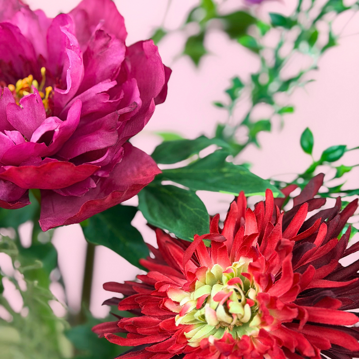 Zijden boeket "Garden of Passion" | 80cm