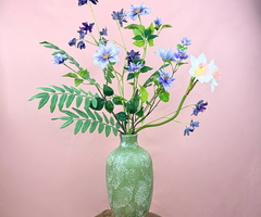 Zijden boeket "Lilac Dreams" | 80cm