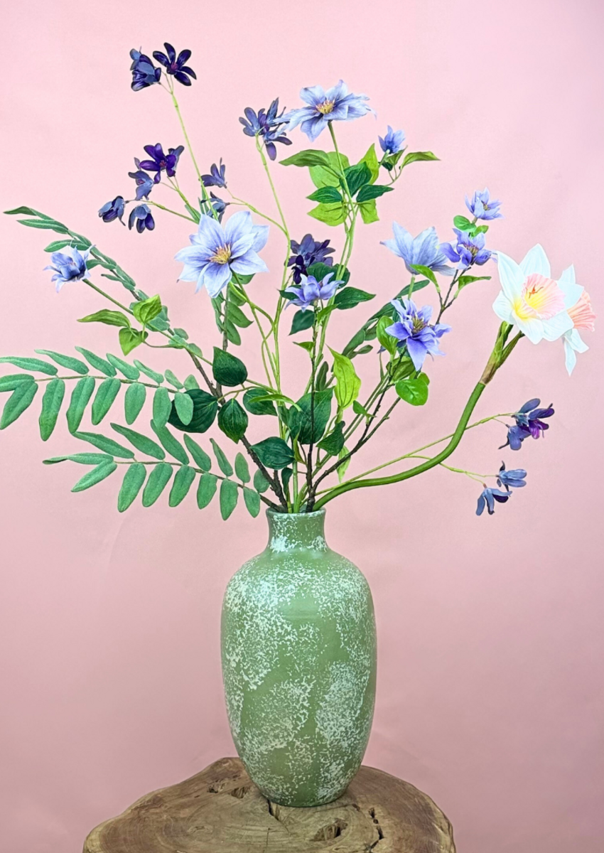 Zijden boeket "Lilac Dreams" | 80cm