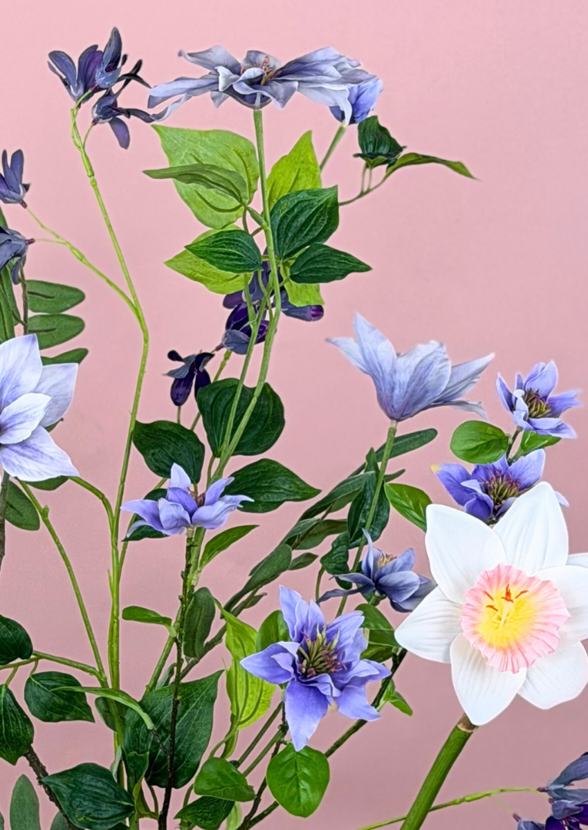 Zijden boeket "Lilac Dreams" | 80cm