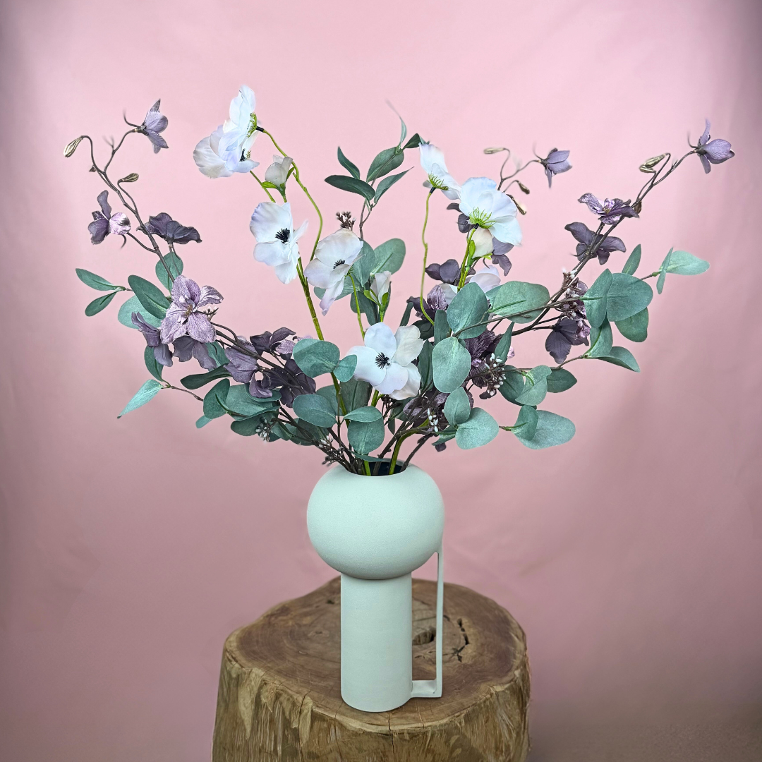 Zijden boeket "Lilac Treasure" | 70 cm