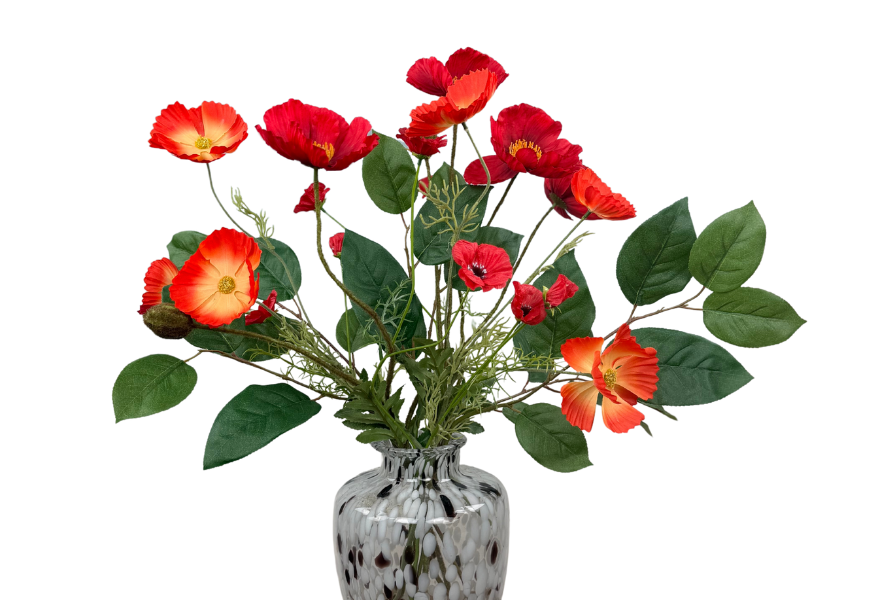 Zijden bloemen als bedrijfsrelatiegeschenk