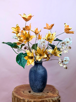 Zijden boeket "Golden Moon" | 60 cm