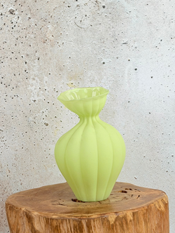 Organische vaas "Lichtgroen" | 31cm