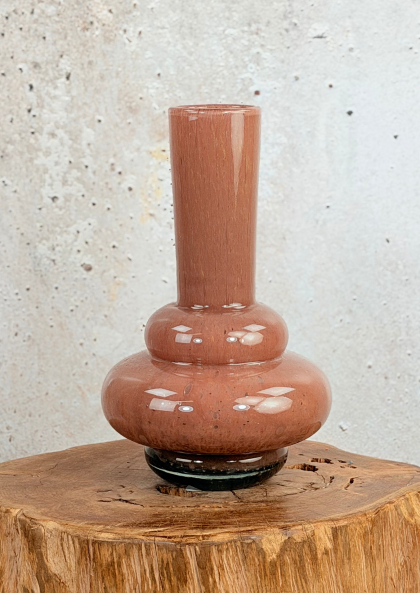 Vase The World | "Bolombo Brown" | ⌀20xH36cm