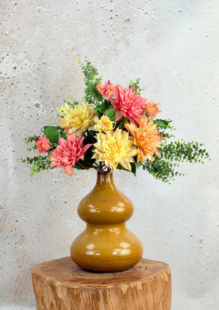 Zijden bloemen boeket "Orlesian Flowers" | 60cm