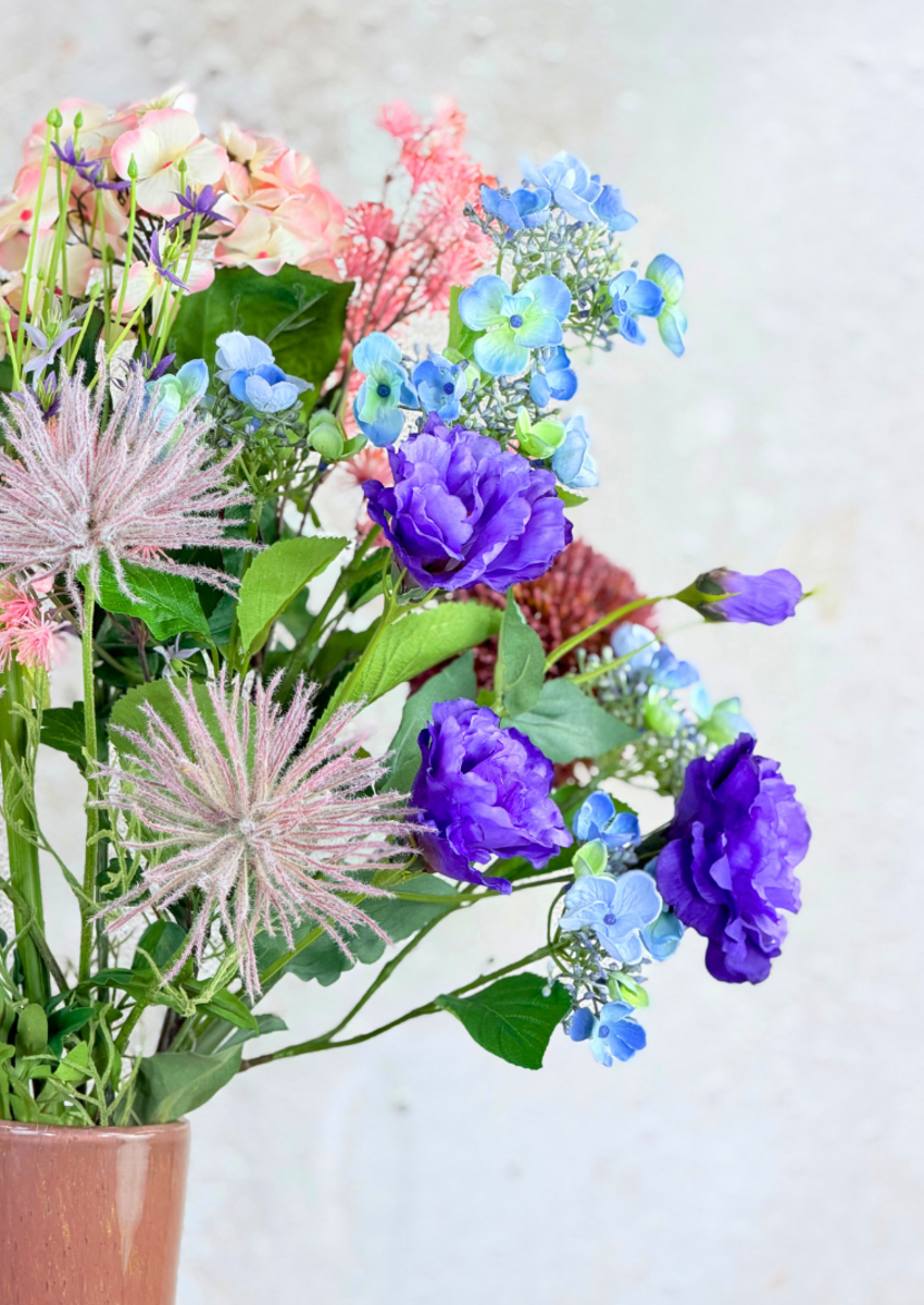 Zijden boeket "Night Vibes" | 95cm