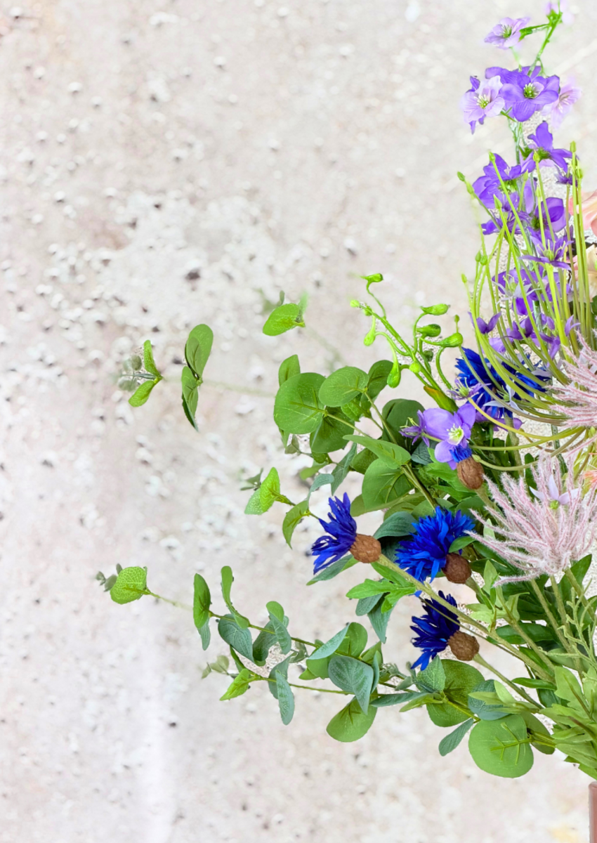 Zijden boeket "Night Vibes" | 95cm