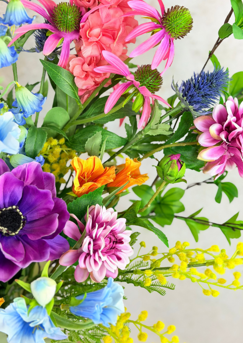 Zijden boeket "Flowery Beauty" | 75cm