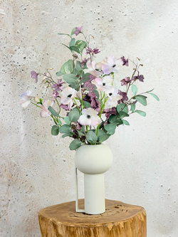 Zijden boeket "Lilac Treasure" | 70 cm