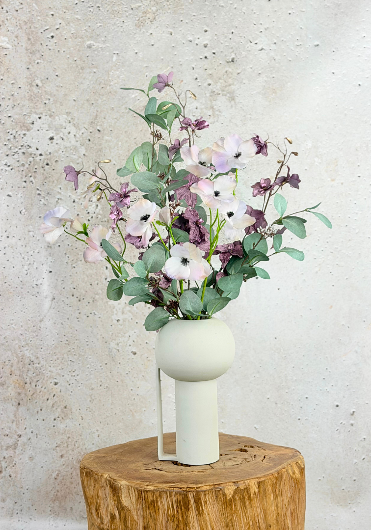 Zijden boeket "Lilac Treasure" | 70 cm