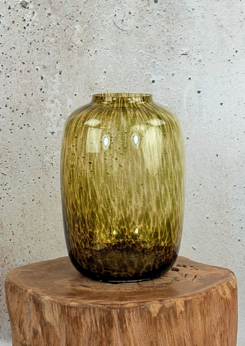 Vase The World | Artic "Cheetah" | ⌀25xH35cm