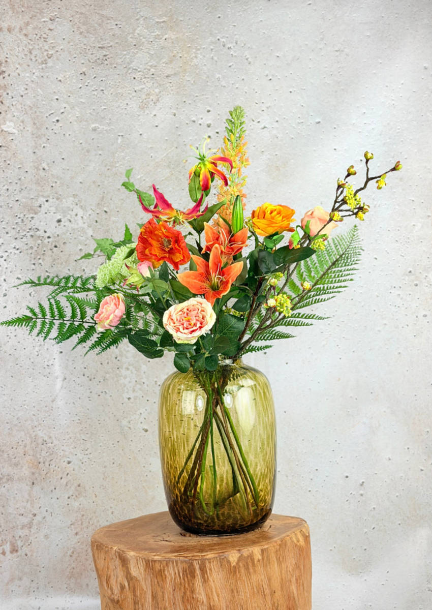 Vase The World | Artic "Cheetah" | ⌀25xH35cm