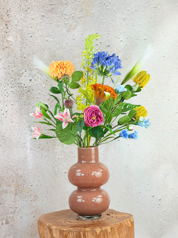 Zijden boeket "Colourful Days" | 105cm